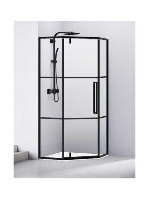 ΑΝΟΙΓΟΜΕΝΗ ΚΑΜΠΙΝΑ ΝΤΟΥΖΙΕΡΑΣ ΜΕ PIVOT ΜΕΝΤΕΣΕ [PIVOTTE-01] 800x800x1950mm