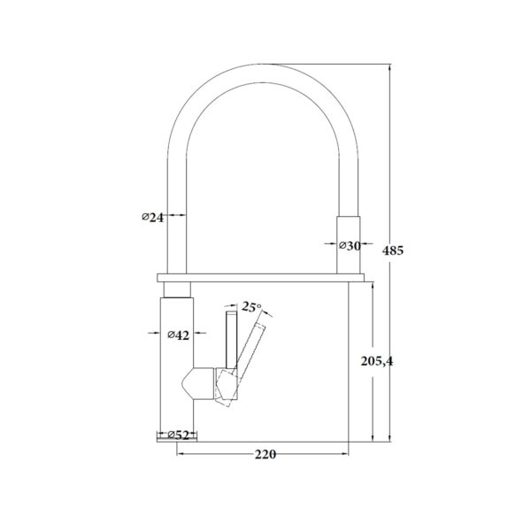ΒΡΥΣΗ ΚΟΥΖΙΝΑΣ ΜΕ ΕΠΕΚΤΕΙΝΟΜΕΝΟ ΣΠΡΕΥ [BERRA-01]