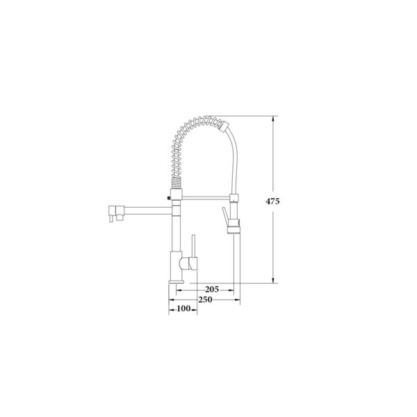 ΒΡΥΣΗ ΚΟΥΖΙΝΑΣ ΜΕ ΕΠΕΚΤΕΙΝΟΜΕΝΟ ΣΠΡΕΥ [BONIA-01]