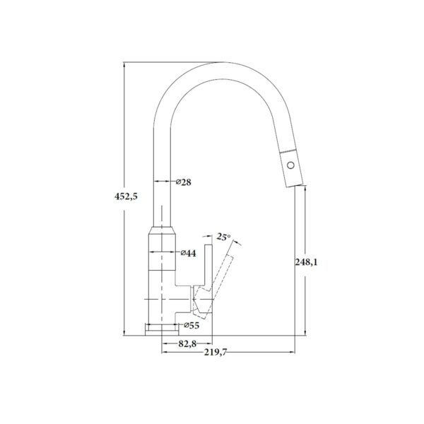 ΒΡΥΣΗ ΚΟΥΖΙΝΑΣ ΜΕ ΕΠΕΚΤΕΙΝΟΜΕΝΟ ΣΠΡΕΥ [PEARL-03]