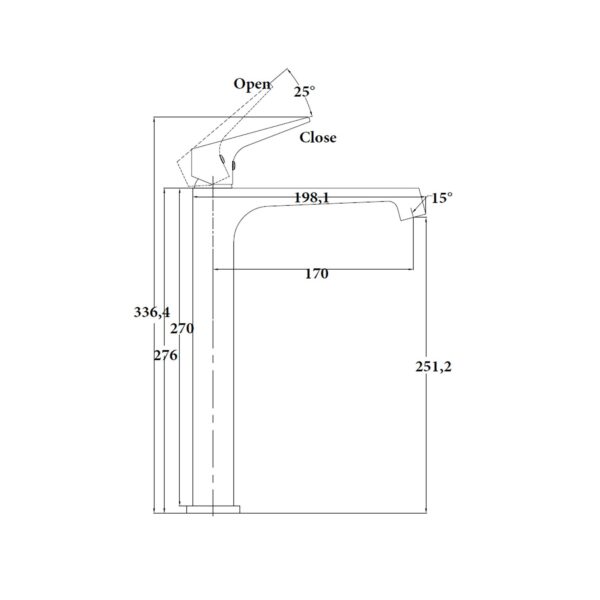 ΒΡΥΣΗ ΜΠΑΝΙΟΥ ΨΗΛΗ [BIANCO-02]