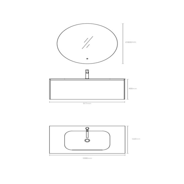 ΕΠΙΠΛΟ ΜΠΑΝΙΟΥ ΚΡΕΜΑΣΤΟ [THETIS-03 1000]