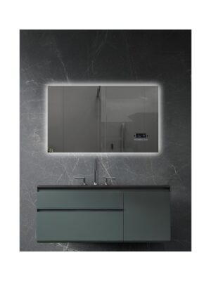 ΚΑΘΡΕΦΤΗΣ LED 100x60 ΜΕ BLUETOOTH [GLIMM-02]
