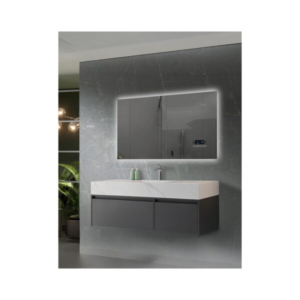 ΚΑΘΡΕΦΤΗΣ LED 100x60 ΜΕ BLUETOOTH [GLIMM-02]