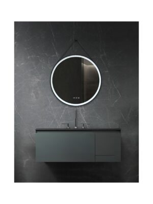 ΚΑΘΡΕΦΤΗΣ LED ΜΕ ΚΟΡΝΙΖΑ ΑΛΟΥΜ. 70Φ [CURVY]