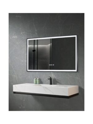 ΚΑΘΡΕΦΤΗΣ LED ΜΕ ΚΟΡΝΙΖΑ ΑΛΟΥΜ. 80x50[MIROA]