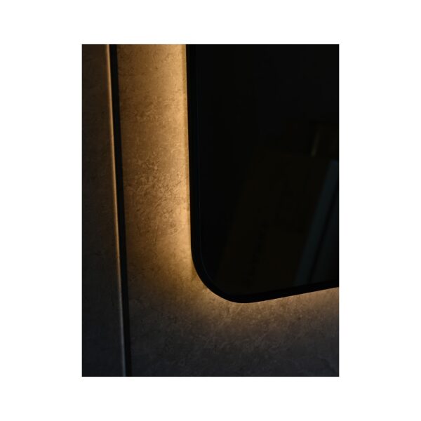 ΚΑΘΡΕΦΤΗΣ LED ΜΕ ΚΟΡΝΙΖΑ ΑΛΟΥΜ. 8MM 60x80 [VIGO]