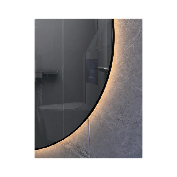 ΚΑΘΡΕΦΤΗΣ LED ΜΕ ΚΟΡΝΙΖΑ ΑΛΟΥΜ. 8MM 60Φ [RODEZ]