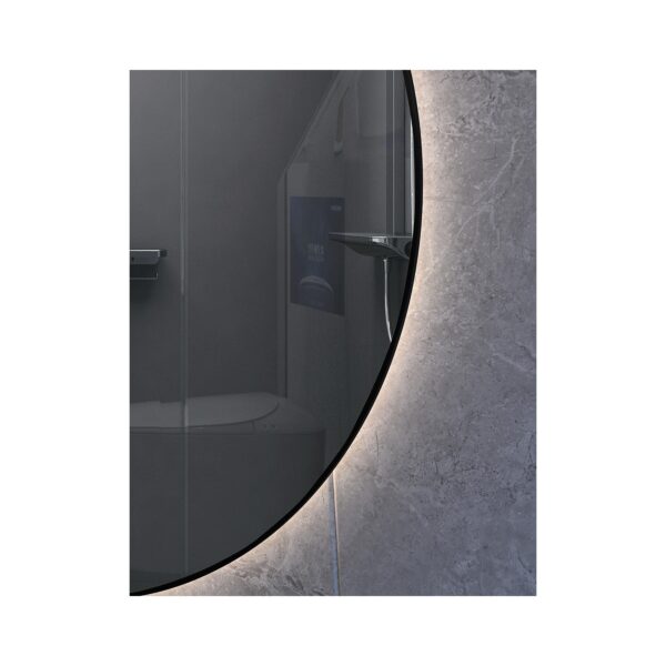 ΚΑΘΡΕΦΤΗΣ LED ΜΕ ΚΟΡΝΙΖΑ ΑΛΟΥΜ. 8MM 70Φ [RODEZ]