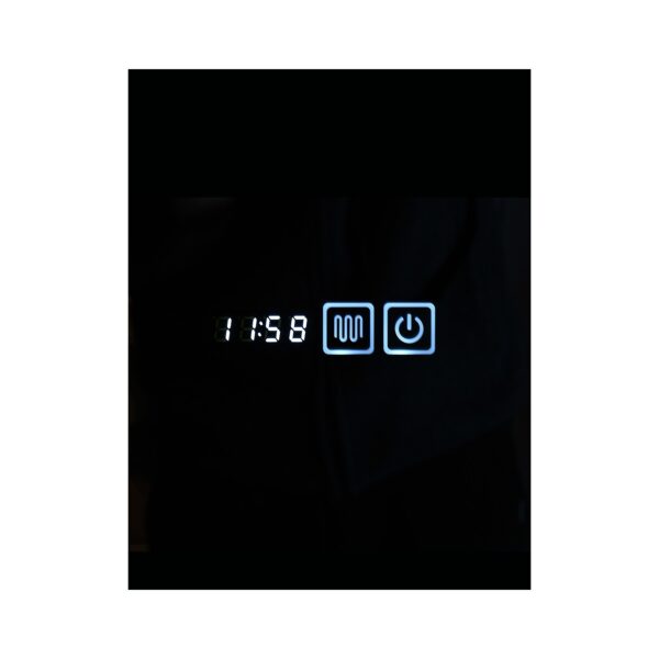 ΚΑΘΡΕΦΤΗΣ LED ΜΕ ΚΟΡΝΙΖΑ ΑΛΟΥΜ. 8MM 80Φ [RODEZ]