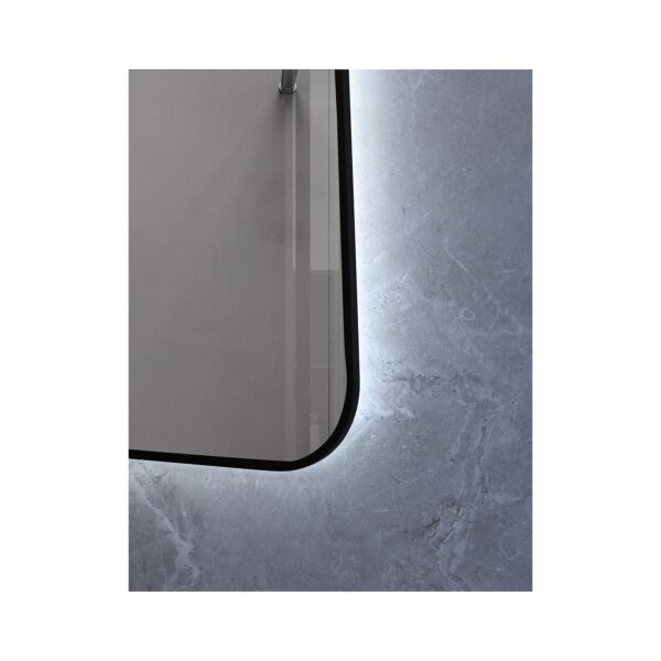 ΚΑΘΡΕΦΤΗΣ LED ΜΕ ΚΟΡΝΙΖΑ ΑΛΟΥΜ. 8MM 90x90 [VIGO]