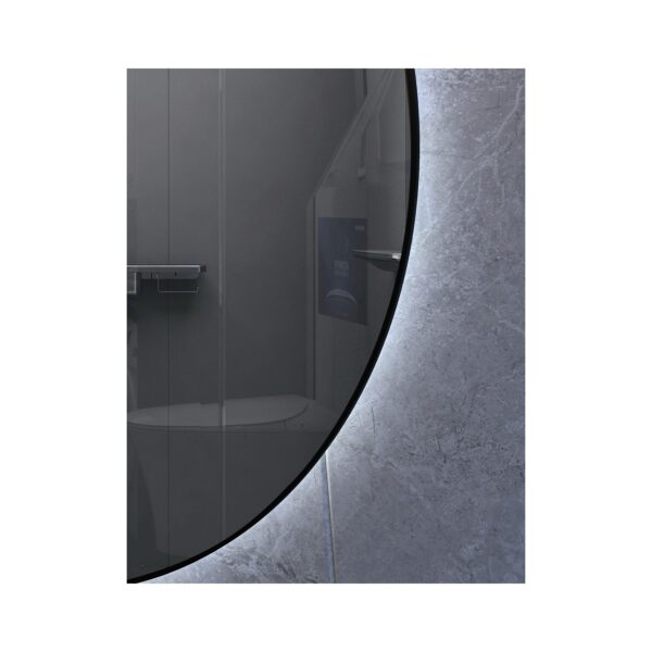 ΚΑΘΡΕΦΤΗΣ LED ΜΕ ΚΟΡΝΙΖΑ ΑΛΟΥΜ. 8MM 90Φ [RODEZ]