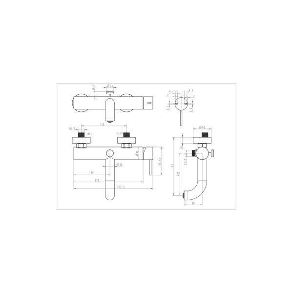 ΣΕΤ ΜΙΚΤΗ ΜΠΑΝΙΟΥ ΜΕ ΣΤΟΜΙΟ, ΣΤΗΡΙΓΜΑ ΝΤΟΥΖ, ΤΗΛΕΦΩΝΟ, ΣΠΙΡΑΛ [MUSA 21-22]